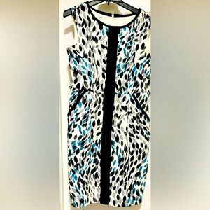 Multi color midi dress size 12